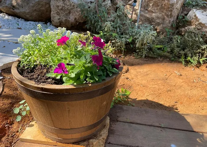 Alma Bahar: Charming Two-Bedroom House with Blooming Garden